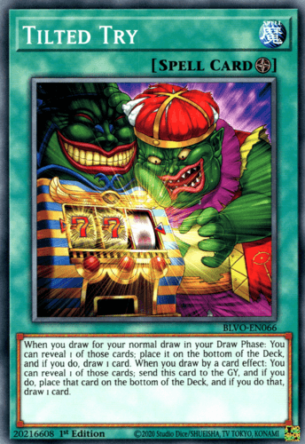 Tilted Try - BLVO-EN066 Common 1st Edition