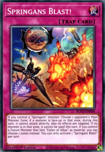 Springans Blast! - BLVO-EN069 Common 1st Edition