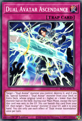 Dual Avatar Ascendance - BLVO-EN076 Common 1st Edition