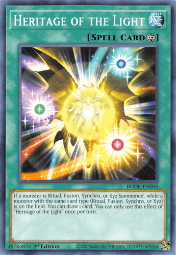 Heritage of the Light - BODE-EN000 Common 1st Edition