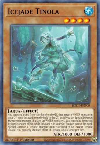 Icejade Tinola - BODE-EN009 Common 1st Edition