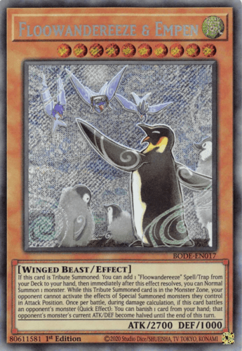 Floowandereeze & Empen - BODE-EN017 Secret Rare 1st Edition