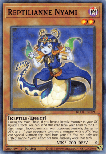 Reptilianne Nyami - BODE-EN019 Common 1st Edition