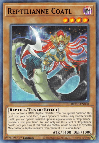 Reptilianne Coatl - BODE-EN020 Common 1st Edition
