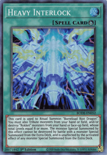 Heavy Interlock - BODE-EN052 Super Rare 1st Edition
