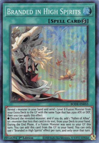 Branded in High Spirits - BODE-EN055 Super Rare 1st Edition