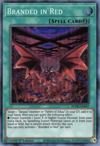 Branded in Red - BODE-EN057 Super Rare 1st Edition