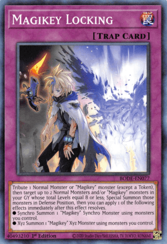 Magikey Locking - BODE-EN077 Common 1st Edition