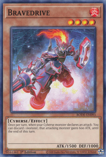 Bravedrive - BODE-EN093 Common 1st Edition
