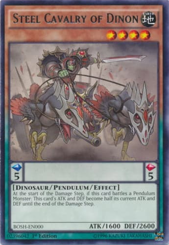 Steel Cavalry of Dinon - BOSH-EN000 Rare Unlimited