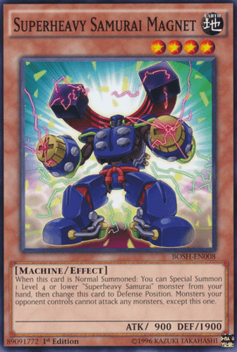 Superheavy Samurai Magnet - BOSH-EN008 Common Unlimited