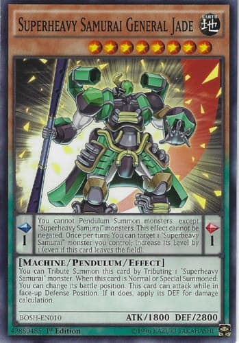 Superheavy Samurai General Jade - BOSH-EN010 Common Unlimited