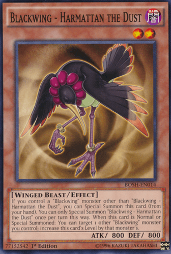 Blackwing - Harmattan the Dust - BOSH-EN014 Common 1st Edition