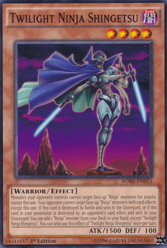 Twilight Ninja Shingetsu - BOSH-EN015 Common 1st Edition