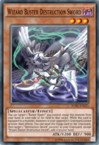Wizard Buster Destruction Sword - BOSH-EN021 Common Unlimited