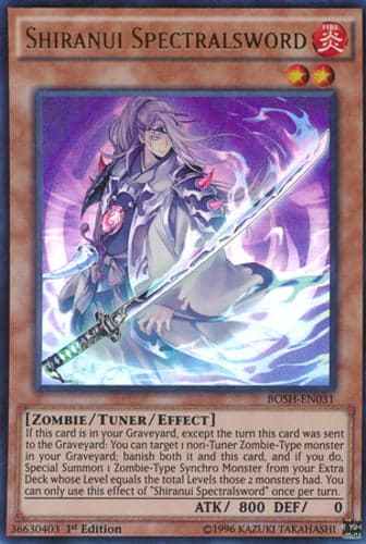 Shiranui Spectralsword - BOSH-EN031 Ultra Rare Unlimited