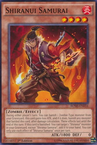 Shiranui Samurai - BOSH-EN034 Common Unlimited