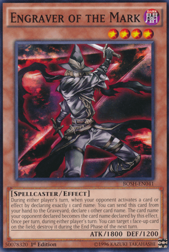Engraver of the Mark - BOSH-EN041 Common 1st Edition