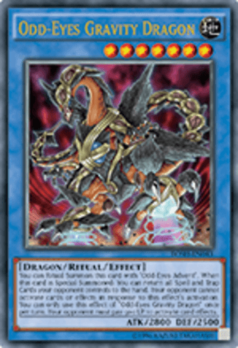 Odd-Eyes Gravity Dragon - BOSH-EN043 Ultra Rare 1st Edition