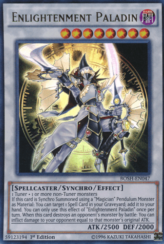 Enlightenment Paladin - BOSH-EN047 Ultra Rare 1st Edition
