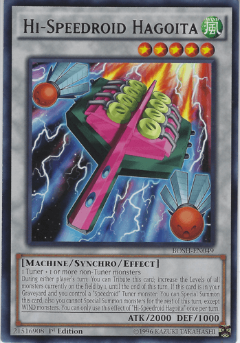 Hi-Speedroid Hagoita - BOSH-EN049 Rare Unlimited