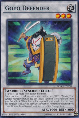 Goyo Defender - BOSH-EN050 Rare 1st Edition