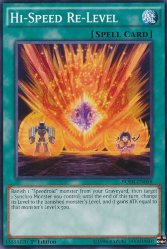 Hi-Speed Re-Level - BOSH-EN058 Common 1st Edition