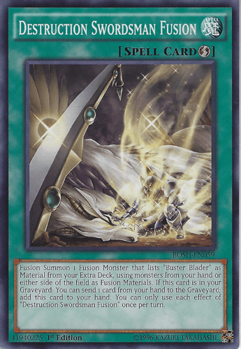 Destruction Swordsman Fusion - BOSH-EN059 Common Unlimited