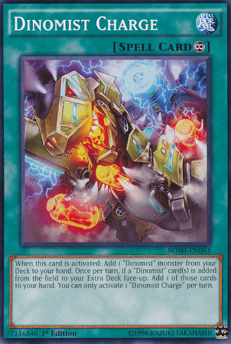 Dinomist Charge - BOSH-EN063 Common 1st Edition