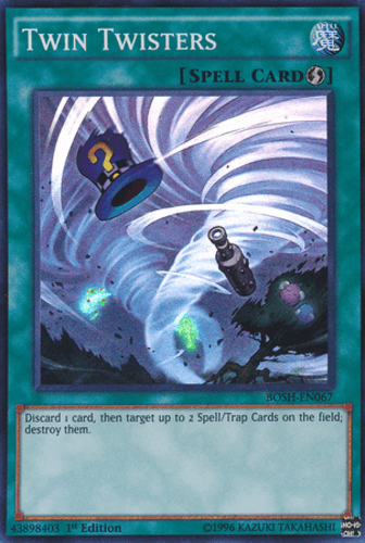Twin Twisters - BOSH-EN067 Super Rare 1st Edition