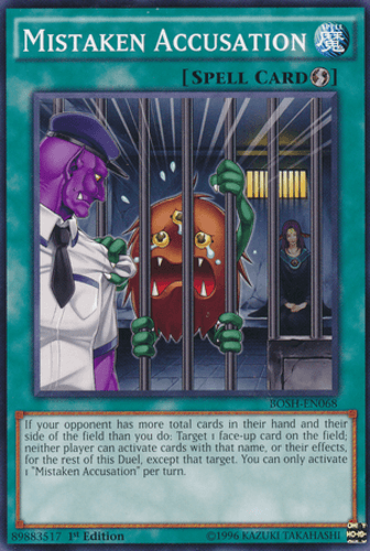 Mistaken Accusation - BOSH-EN068 Common Unlimited