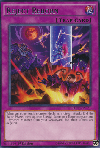 Reject Reborn - BOSH-EN071 Rare 1st Edition