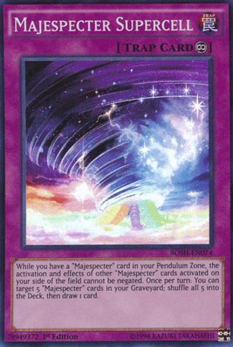 Majespecter Supercell - BOSH-EN074 Super Rare Unlimited