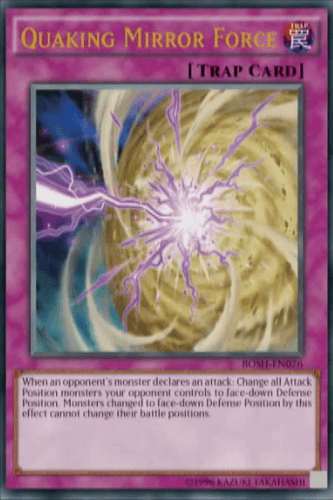 Quaking Mirror Force - BOSH-EN076 Ultra Rare Unlimited