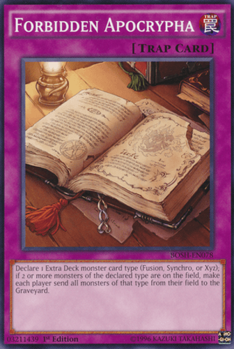 Forbidden Apocrypha - BOSH-EN078 Common Unlimited