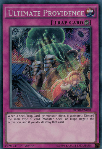 Ultimate Providence - BOSH-EN081 Secret Rare Unlimited