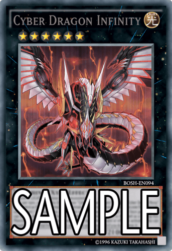 Cyber Dragon Infinity - BOSH-EN094 Secret Rare Unlimited