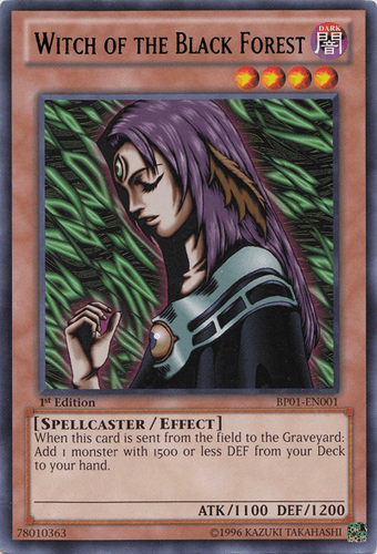 Witch of the Black Forest - BP01-EN001 Starfoil Rare Unlimited