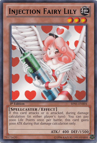 Injection Fairy Lily - BP01-EN004 Starfoil Rare Unlimited