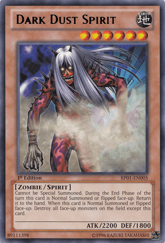 Dark Dust Spirit - BP01-EN005 Rare 1st Edition