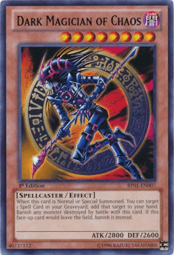 Dark Magician of Chaos - BP01-EN007 Rare 1st Edition