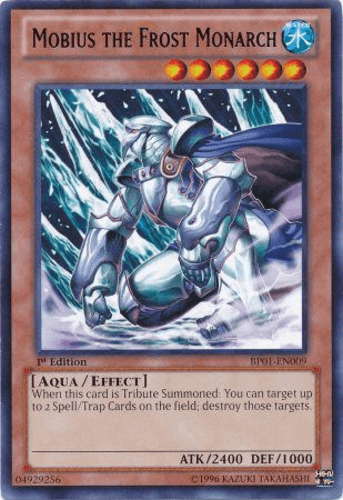 Mobius the Frost Monarch - BP01-EN009 Starfoil Rare 1st Edition