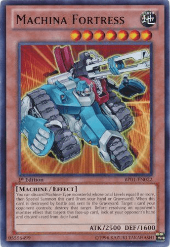 Machina Fortress - BP01-EN022 Rare 1st Edition