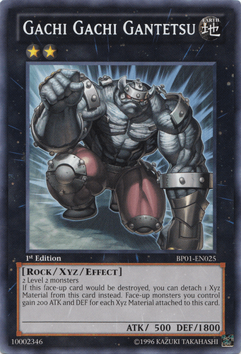 Gachi Gachi Gantetsu - BP01-EN025 Rare Unlimited