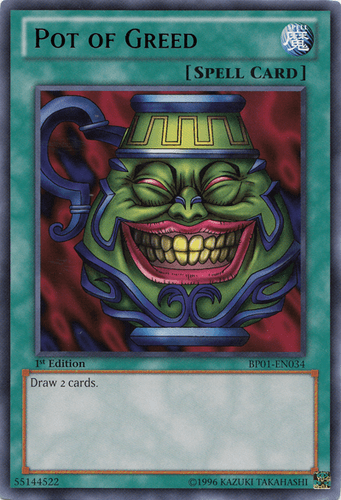 Pot of Greed - BP01-EN034 Rare Unlimited