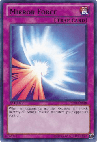 Mirror Force - BP01-EN048 Rare 1st Edition