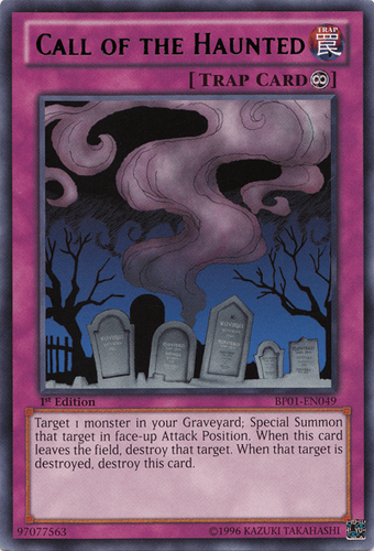 Call of the Haunted - BP01-EN049 Starfoil Rare Unlimited