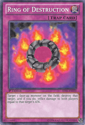 Ring of Destruction - BP01-EN050 Starfoil Rare 1st Edition