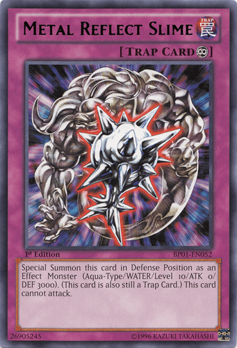 Metal Reflect Slime - BP01-EN052 Rare 1st Edition