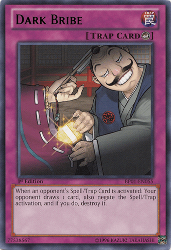 Dark Bribe - BP01-EN055 Starfoil Rare Unlimited